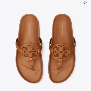 Tory Burch Miller Cloud Calf Leather Sandals